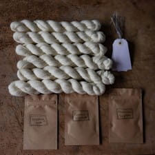 Natural Dye Supplies set - Double knitting