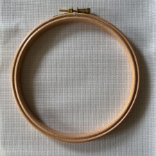 Wooden embroidery hoop